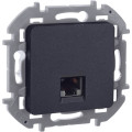 INSPIRIA Розетка компьютерная RJ45 категория 6 UTP антрацит