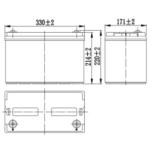 Аккумуляторные батареи MNB Battery MNG 100-12