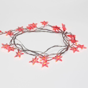 Гирлянда светодиодная Звездочки 2.8м 20LED красн. 4Вт IP20 Neon-Night 303-034