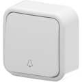 Arvia Electric, Aria, Выключатель звонка, IP-20 (белый)