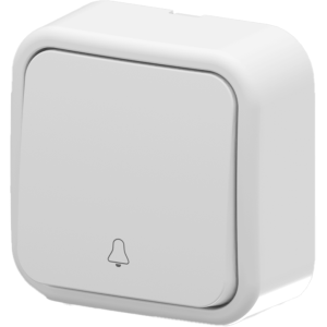 Arvia Electric, Aria, Выключатель звонка, IP-20 (белый)