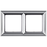Рамка 2 поста Jung ECOPROFI DECO, алюминий, EPD482AL