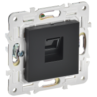 SKANDY Розетка компьютерная RJ45 кат.5E SK-K01Bl черный IEK