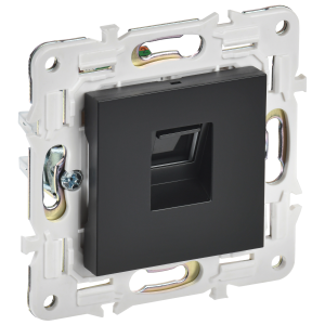 SKANDY Розетка компьютерная RJ45 кат.5E SK-K01Bl черный IEK