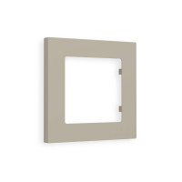 AF220361 Рамка ALFA Techno Серо-бежевый матовый 1-ая AMBRELLA VOLT