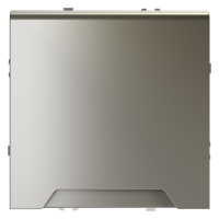 Розетка встраиваемая VOLTUM S70 с заземлением, защитными шторками и крышкой 16А, (шелк)