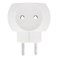 Разветвитель 3-м 6А IP20 Шар 220В бел. Rexant 11-1063
