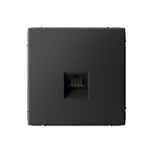 ARTGALLERY РОЗЕТКА компьютерная RJ45, кат. 6A, механизм, БАЗАЛЬТ GAL001486