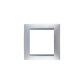 Рамка 1 пост Simon SIMON 15, алюминий, 1500610-033