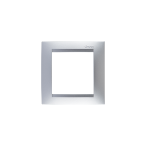 Рамка 1 пост Simon SIMON 15, алюминий, 1500610-033