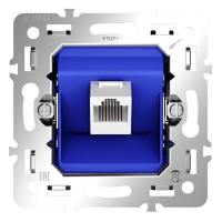 Механизм розетки компьютерной RJ45 кат.6, S70