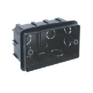 PE Коробка монтажная под ANAM 1-ая для сплошных стен, с крепежом, 100х60х50мм IP20