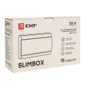 Щит ЩРН-П-15 SlimBox IP41 бел. дверца PROxima EKF sb-n-15w