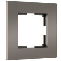 W0012963/ Рамка на 1 пост Slab (бронза софт)
