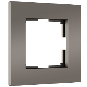 W0012963/ Рамка на 1 пост Slab (бронза софт)
