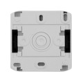 Legrand Quteo Сер Переключатель 2-клавишный IP44 10А