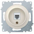 Розетка компьютерная 1-м СП Florence RJ45 кат.5E механизм беж. (1E20701301) OneKeyElectro 2172793