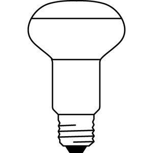 Лампа светодиодная LED Value LV R80 90 11SW/830 11Вт рефлектор матовая E27 230В 10х1 RU OSRAM 4058075582699