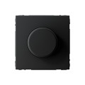 ARTGALLERY СВЕТОРЕГУЛЯТОР (диммер) повор-нажим, LED, RC, 400Вт, механизм, КАРБОН GAL001023