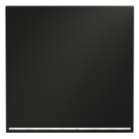 Клавиша для выключателя/переключателя одноклавишного с подсветкой, S70 (графит)