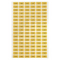Наклейка 12В 10х15мм EKF an-2-01