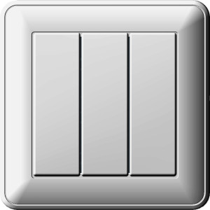 Трехклавишный выключатель Schneider Electric W59, белый, VS0516-351-18