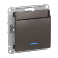 ATLASDESIGN ВЫКЛЮЧАТЕЛЬ карточный с подсветкой, 10А, без задержки отключения, механизм, МОККО ATN000667