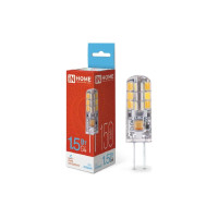 Светодиодная лампа IN HOME LED-JC 1.5Вт 12В G4 6500К 150Лм 4690612035987