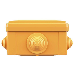 Коробка ответвительная FS 100х100х50мм IP55 5п 450В 20А 10кв.мм с кабельными вводами и клеммниками пластик. DKC FSB11510