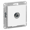 ATLASDESIGN TV РОЗЕТКА оконечная 1дБ, механизм, БЕЛЫЙ ATN000191