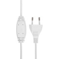 Гирлянда светодиодная Светодиодный Дождь 2х1.5м 150LED тепл. бел. 5.1Вт 230В IP44 эффект мерцания прозр. провод Neon-Night 235-516