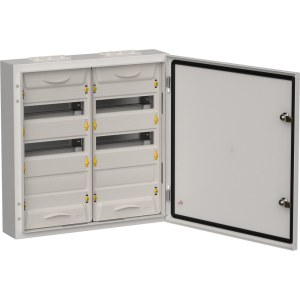 TITAN 5 Корпус металлический ЩРн-72 (2х36) 585х570х140 IP54 сер
