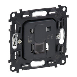 Розетка телефонная 1-м Valena Inmatic RJ11 механизм Leg 753068
