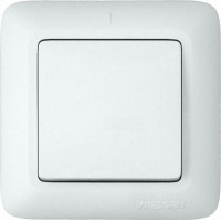 Выключатель одноклавишный Schneider Electric Прима  IP20 белый (опт. упак.)  VS1U-116-B