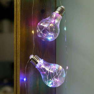 Гирлянда светодиодная Ретро-лампы 3м 100LED мультиколор 4Вт IP20 Neon-Night 303-079