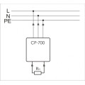 Реле напряжения CP-700 (однофазный; 150-300В 16А 1NO IP20) F&F EA04.009.010