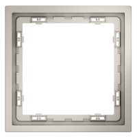 Рамка пластиковая VOLTUM S70 на 1 пост, (кашемир)