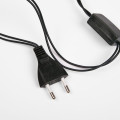 Гирлянда светодиодная Свечи 4м 20LED тепл. бел. 2Вт IP20 провод ПВХ темн. зел. Neon-Night 303-083