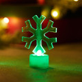 Фигура светодиодная Снежинка 1LED RGB 1Вт IP20 на подставке элементы питания 3хAG13(LR44) (в компл.) Neon-Night 501-055