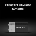 Элемент питания алкалиновый крона 6LR61 9В (блист. 1шт) Basic Opticell 5051003