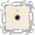 Розетка TV Simon SIMON 24 HARMONIE, скрытый монтаж, слоновая кость, 2450476-031
