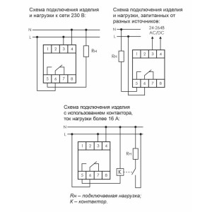 Реле времени астрономическое PCZ-525-1 16А 24-264В AC/DC 1перекл. IP20 ночной перерыв и годовая программа F&F EA02.002.011