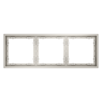 Рамка пластиковая VOLTUM S70 на 3 поста, (кашемир)