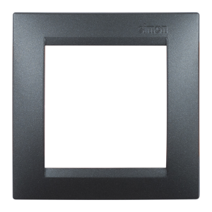Рамка 1 пост Simon SIMON 15, графит, 1500610-038