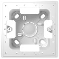 Simon 24 Белая Коробка монтажная для накладного монтажа на 1 модуль