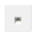 ARTGALLERY РОЗЕТКА компьютерная RJ45, кат. 5е, механизм, БЕЛЫЙ GAL000183