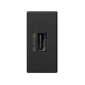 Simon Графит Зарядное устройство USB, К45, узкий модуль, 5 В, 1,5 А