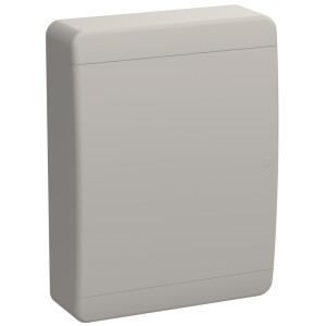 Корпус ЩРН-П-24 TEKFOR IP41 бел. дверь пластик. IEK TF5-KP13-N-24-41-K01-K01