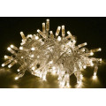 Гирлянда Нить 10м 100LED тепл. бел. IP44 провод прозр. 230В с контроллером 8 режимов IEK LGDU111-1-100-10-T-S-44