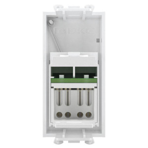 Розетка компьютерная . кат.5e RJ-45 Avanti Белое облако модульная DKC 4400461